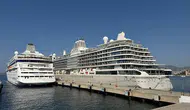 Bodrum Limanı, İki Kruvaziyerle 1.144 Turisti Ağırladı