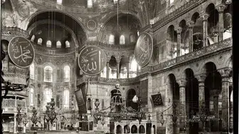 Ayasofya'nın Tarihi Anlarına Işık Tutan İlk Kez Yayınlanan Görselleri
