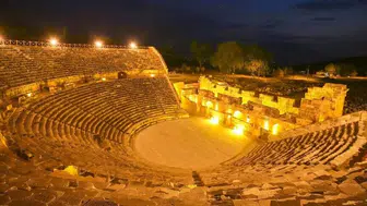 Tlos Antik Kenti'nin Restorasyonu Bitirildi, Tiyatro Güneş Enerjisi İle Aydınlatıldı!