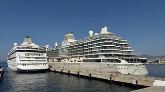 Bodrum Limanı, İki Kruvaziyerle 1.144 Turisti Ağırladı