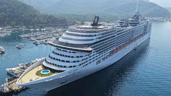 Marmaris'te Dev Yolcu Gemisi: 4,180 Turist Şehri Renklendirdi!