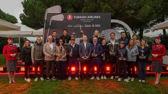 Türk Hava Yolları Dünya Golf Kupası'nın İstanbul'daki heyecan dolu etabı tamamlandı!