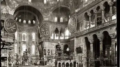 Ayasofya'nın Tarihi Anlarına Işık Tutan İlk Kez Yayınlanan Görselleri
