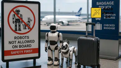 İki Hava Yolu Şirketi Robot Kullanımını Yasakladı
