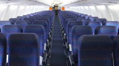 Uçaklarda Mavi Koltuk Renginin Arkasında Yatan İlginç Sebepler!