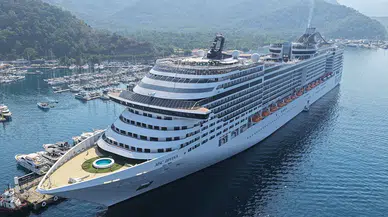 Marmaris'te Dev Yolcu Gemisi: 4,180 Turist Şehri Renklendirdi!