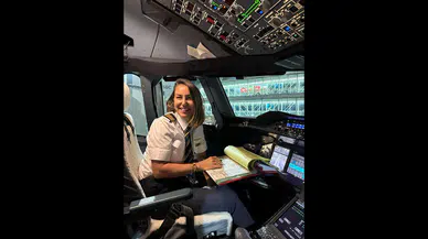Yozgatlı Kadın Pilot, Dünyanın En Büyük Yolcu Uçağının Kontrolünde!