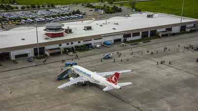 Samsun Çarşamba Havalimanı'nda 8 Ayda 1 Milyondan Fazla Yolcu Reisliği Gerçekleşti!