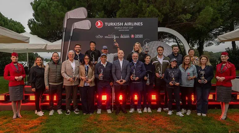 Türk Hava Yolları Dünya Golf Kupası'nın İstanbul'daki heyecan dolu etabı tamamlandı!