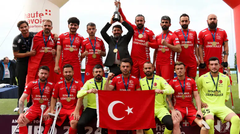 Ampute A Milli Takımının Dünya Kupası Yolundaki Yeni Ana Sponsoru: İstanbul Lider Koleji!