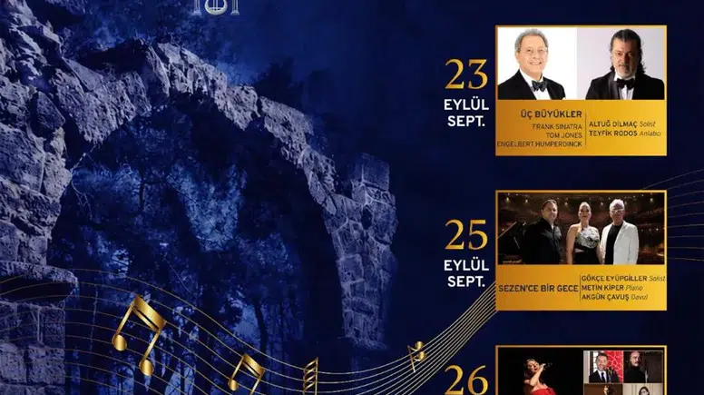 Phaselis'te 16. Müzik Festivali: Tarih ve Melodilerin Buluştuğu Anlar!